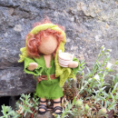 Kleinkind Junge 14 cm - mit feuerrotem Haar